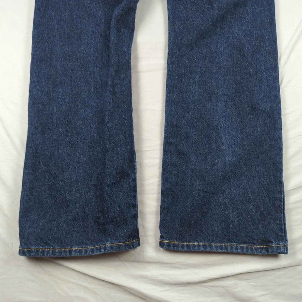 Levis Jeans Men 40x32 Blue 517 Boot Cut Western Cowboy Casual Preppy Made in USA